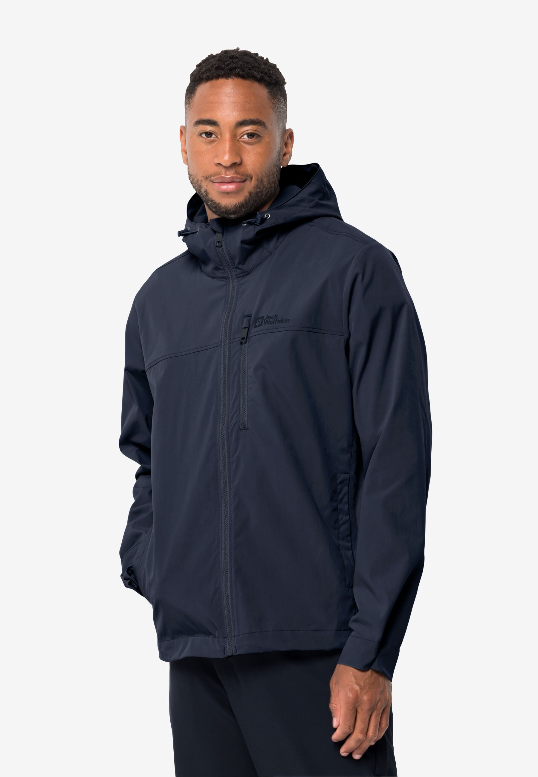 DESERT WIND JACKET M night blue M Men's wind jacket Men's wind