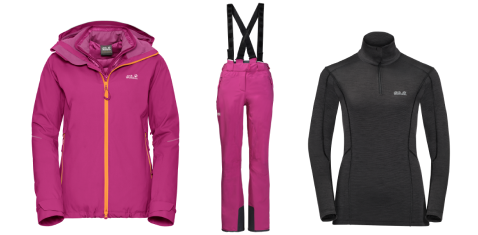 Jack Wolfskin Outfit für Frauen